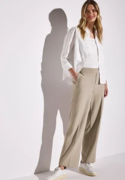 Pantalon en sergé Straight Legs