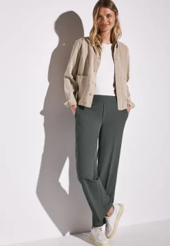 Pantalon en sergé Straight Legs