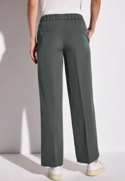 Pantalon en sergé Straight Legs