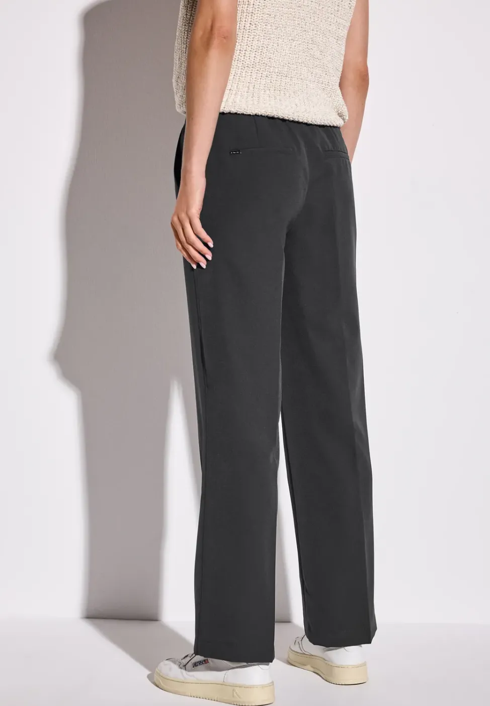 Pantalon en sergé Straight Legs