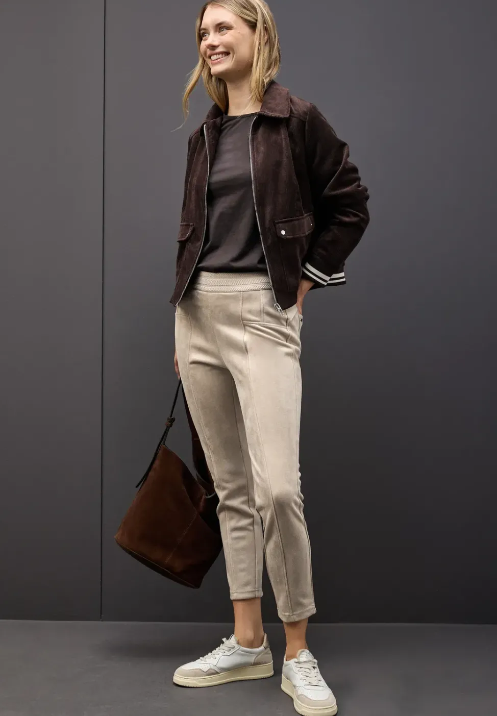 Pantalon en velours