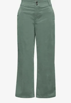 Pantalon en velours côtelé, coupe décontractée