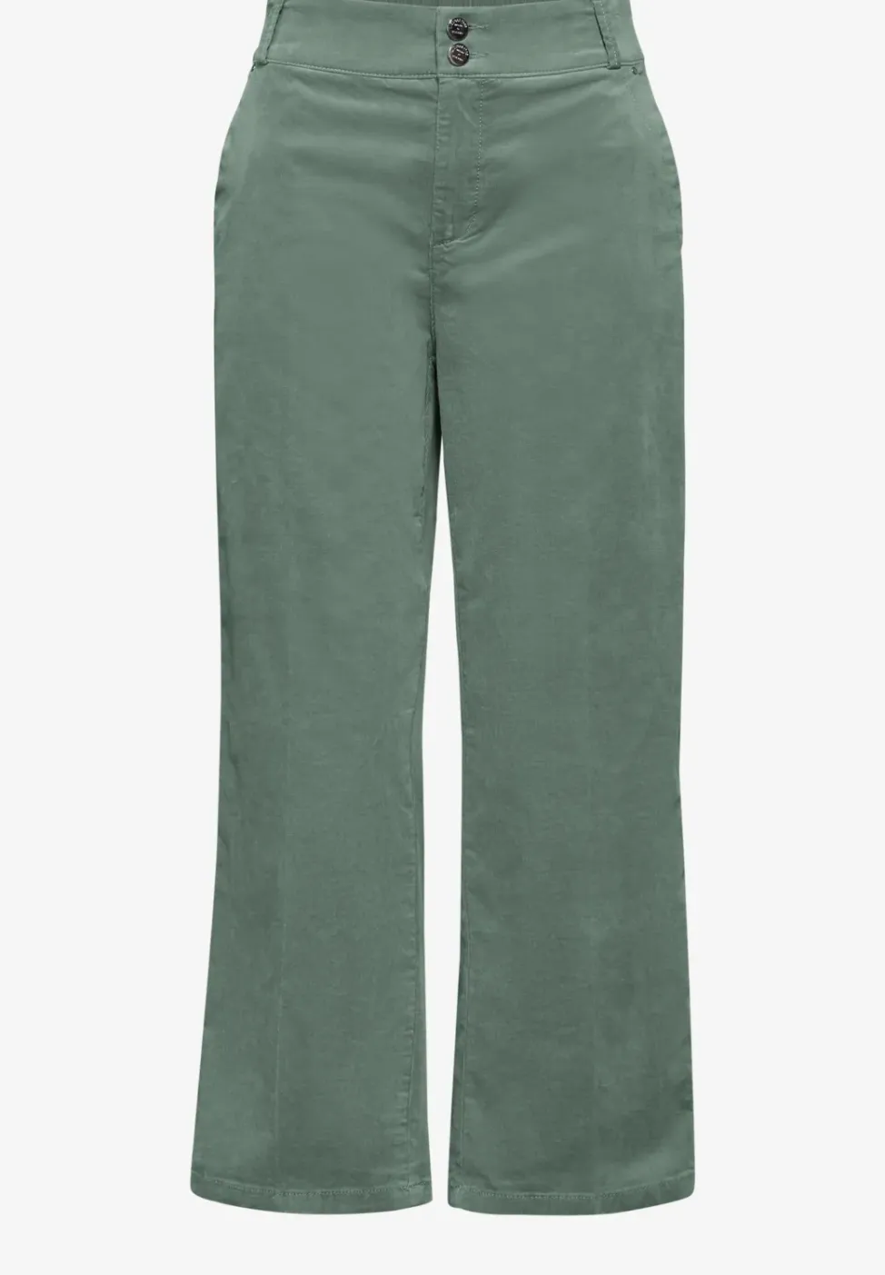 Pantalon en velours côtelé, coupe décontractée