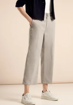 Pantalon en velours côtelé, coupe décontractée
