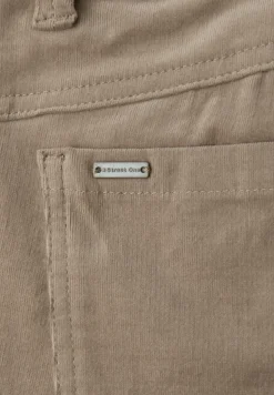 Pantalon en velours côtelé, coupe décontractée