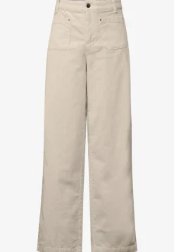 Pantalon en velours côtelé, coupe décontractée
