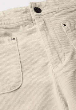 Pantalon en velours côtelé, coupe décontractée