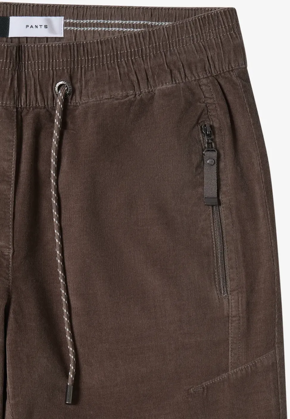 Pantalon en velours côtelé, coupe causale