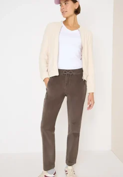 Pantalon en velours côtelé, coupe causale