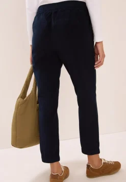 Pantalon en velours côtelé, coupe casuale