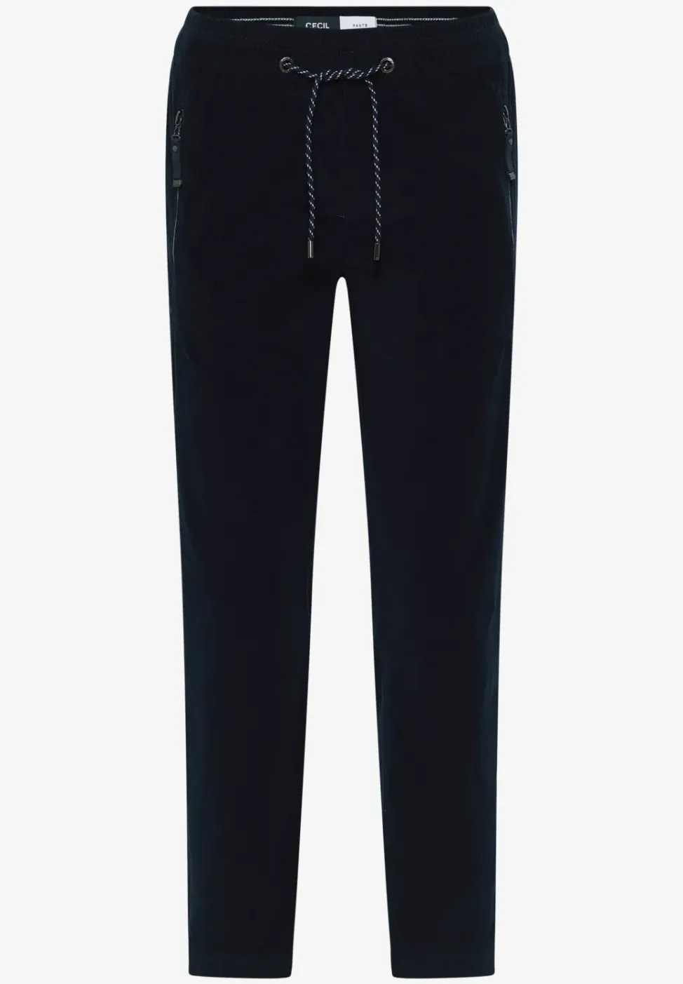 Pantalon en velours côtelé, coupe casuale
