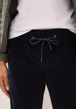 Pantalon en velours côtelé, coupe casuale
