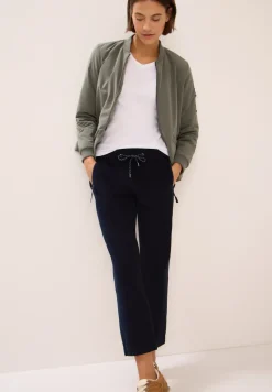 Pantalon en velours côtelé, coupe casuale