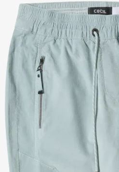 Pantalon en velours côtelé, coupe causale