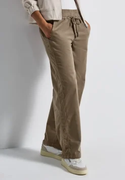 Pantalon en velours côtelé délavé
