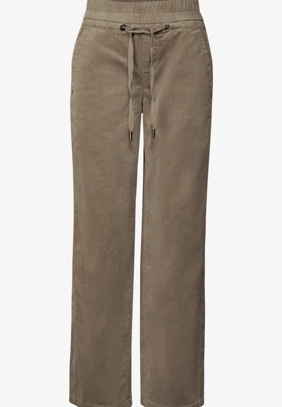 Pantalon en velours côtelé délavé