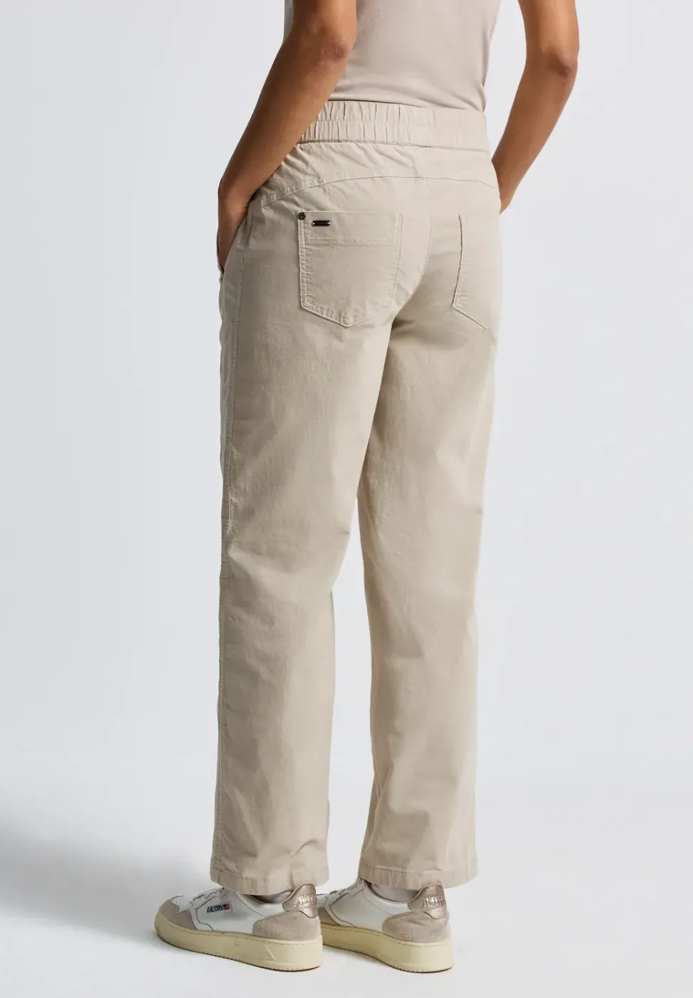 Pantalon en velours côtelé délavé