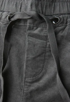 Pantalon en velours côtelé délavé