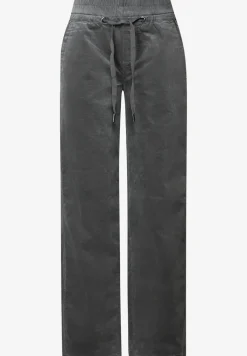 Pantalon en velours côtelé délavé