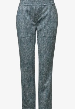 Pantalon en velours imprimé