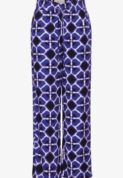 Pantalon en viscose avec imprimé