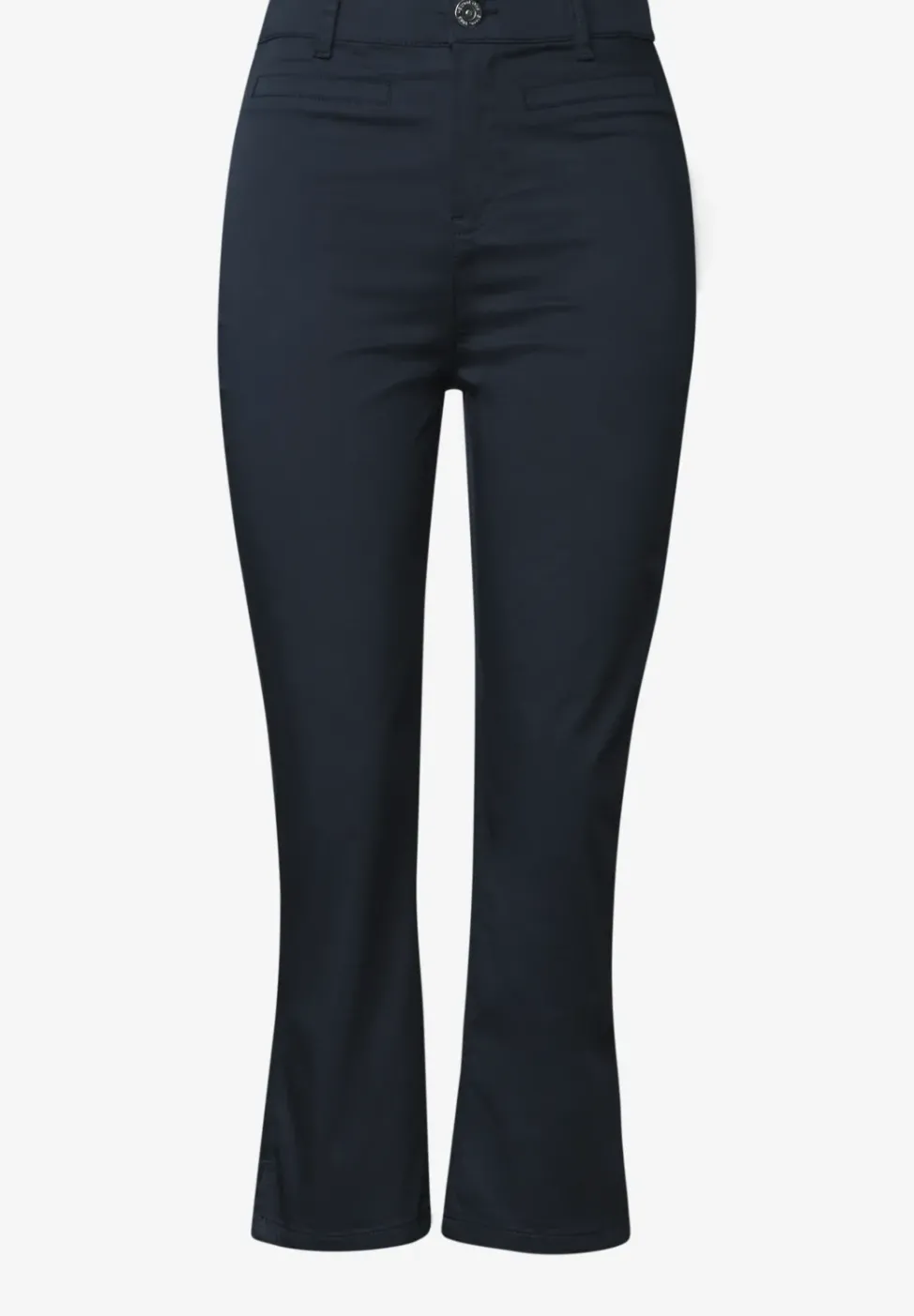 Pantalon 3/4 Flared Leg en coupe casual