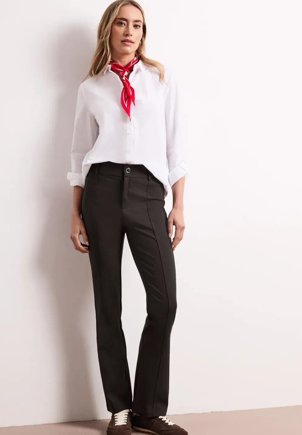 Pantalon High Waist Bootcut en Skinny Fit