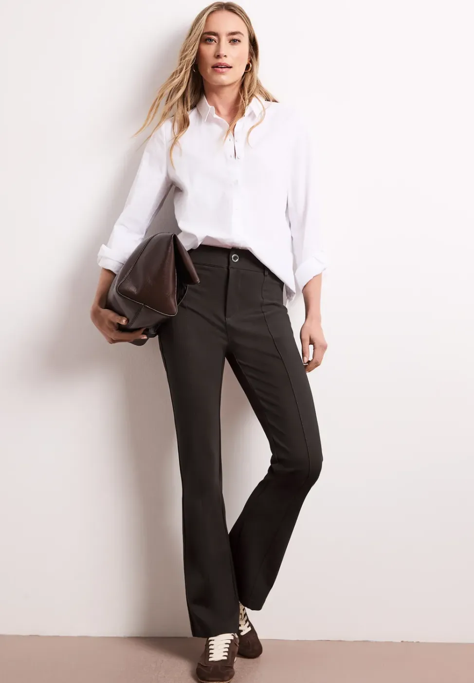 Pantalon High Waist Bootcut en Skinny Fit