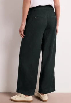 Pantalon High Waist Wide Leg en coupe décontractée