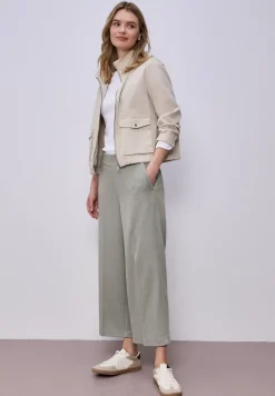 Pantalon High Waist Wide Leg en coupe décontractée