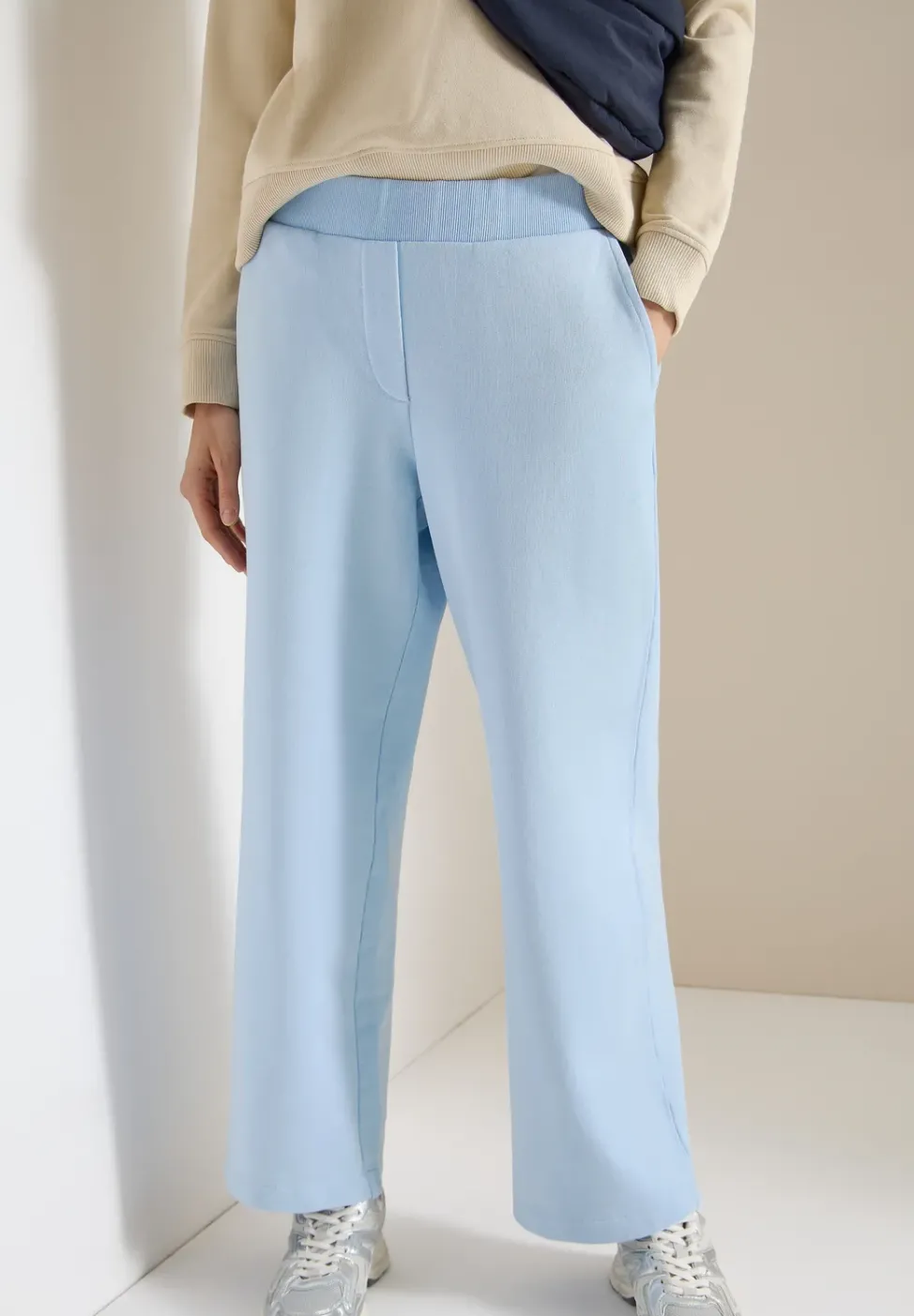 Pantalon High Waist Wide Leg en Loose Fit