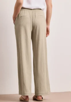 Pantalon High Waist Wide Leg en coupe décontractée