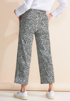Pantalon imprimé coupe ample