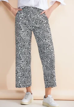 Pantalon imprimé coupe ample