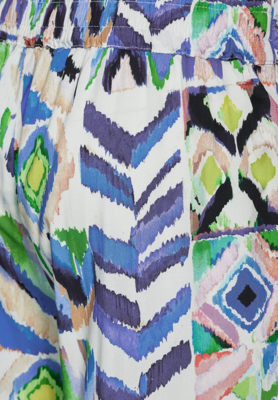 Pantalon imprimé multicolore