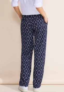 Pantalon jacquard coupe classique