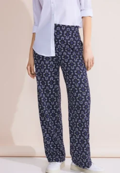 Pantalon jacquard coupe classique