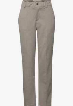 Pantalon jacquard Paperbag