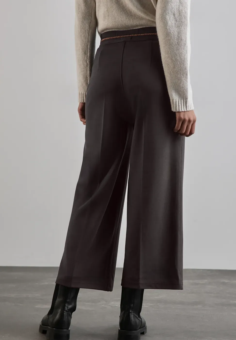 Pantalon 7/8 jambes larges