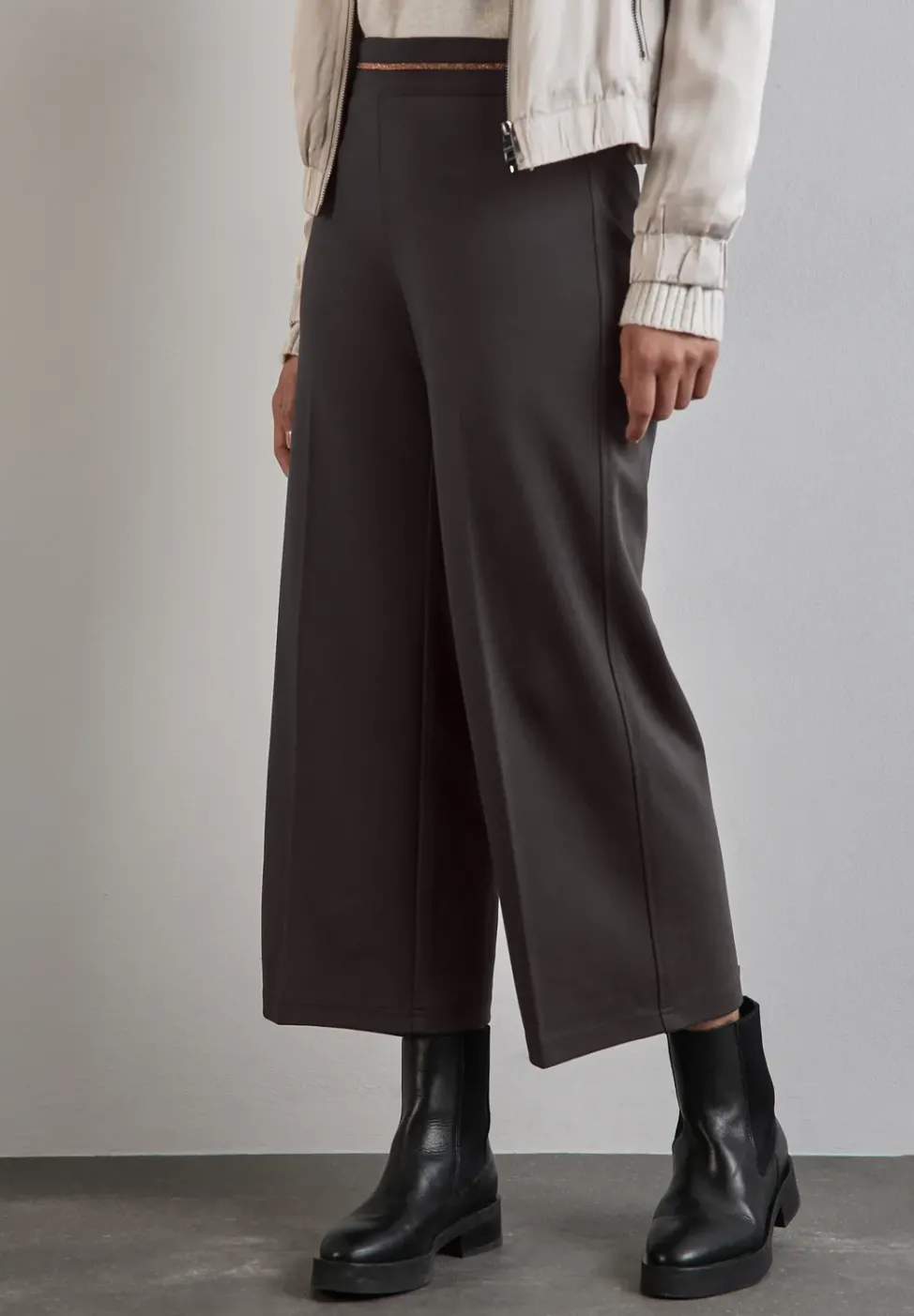 Pantalon 7/8 jambes larges