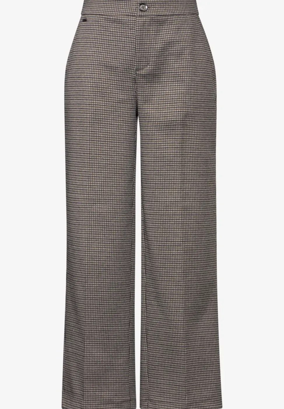 Pantalon large à carreaux