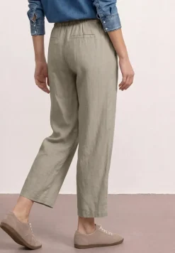 Pantalon large en lin, coupe loose