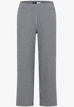 Pantalon large en qualité seersucker