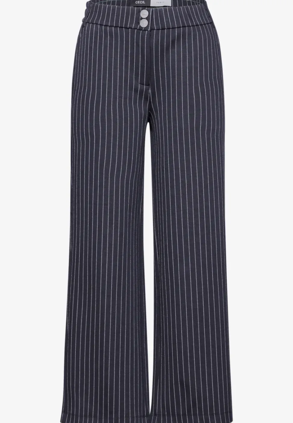 Pantalon large à rayures