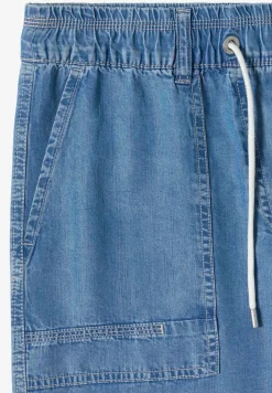 Pantalon large taille haute coupe loose