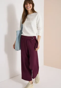 Pantalon large taille haute en Loose Fit