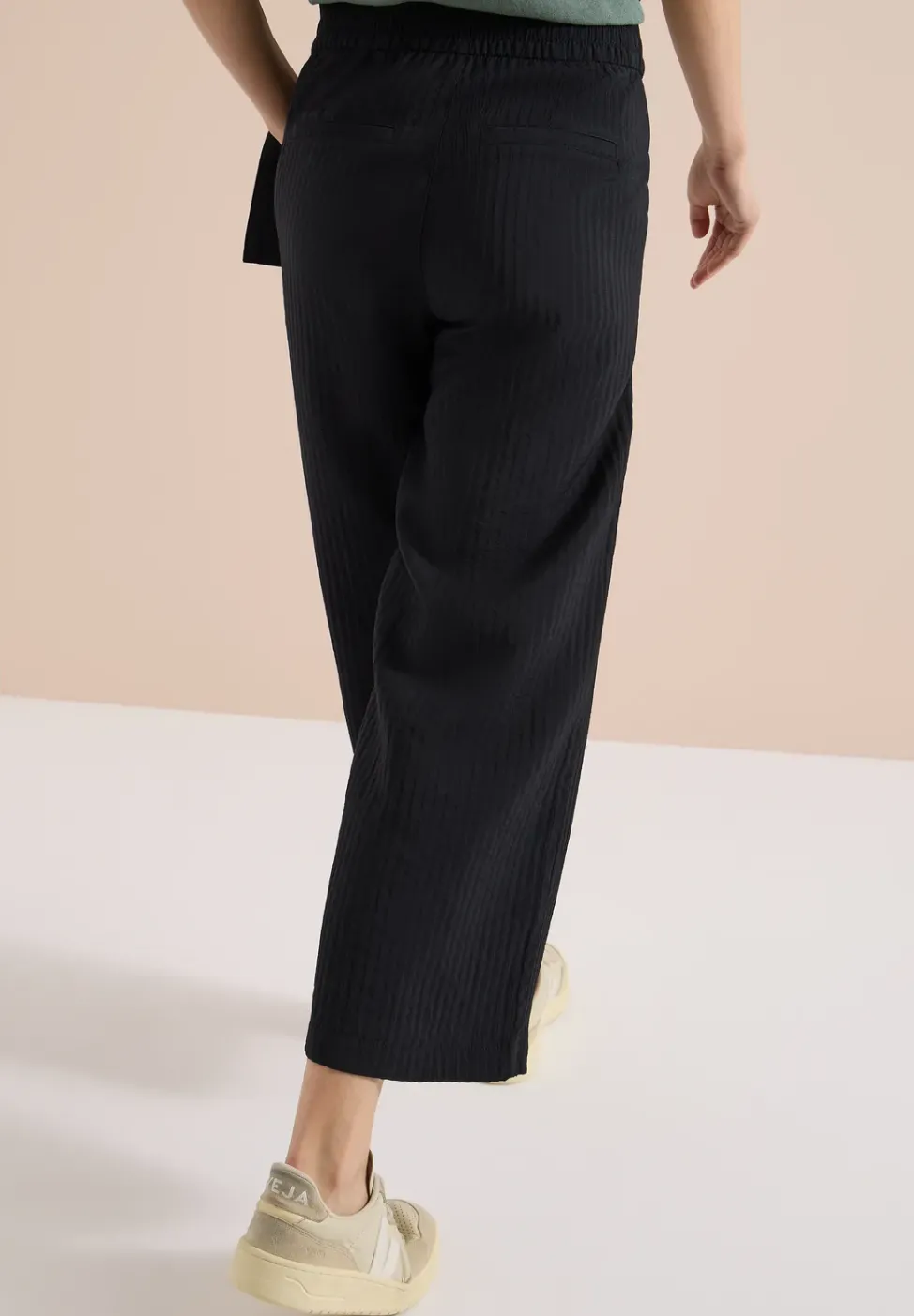 Pantalon large taille haute en Loose Fit