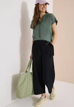 Pantalon large taille haute en Loose Fit