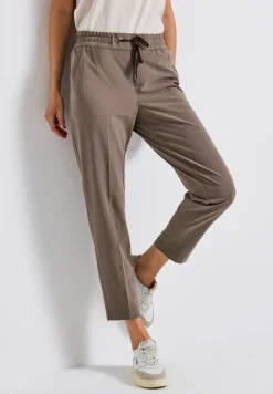 Pantalon léger en jacquard