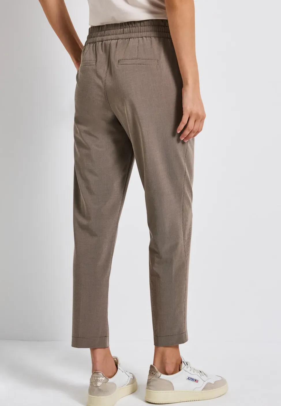 Pantalon léger en jacquard